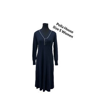 Free Assembly Women's Henley Midi Sweater Dress, Size S